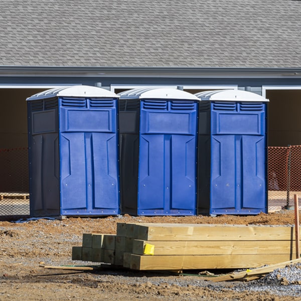 are there any restrictions on where i can place the porta potties during my rental period in Morganville New Jersey